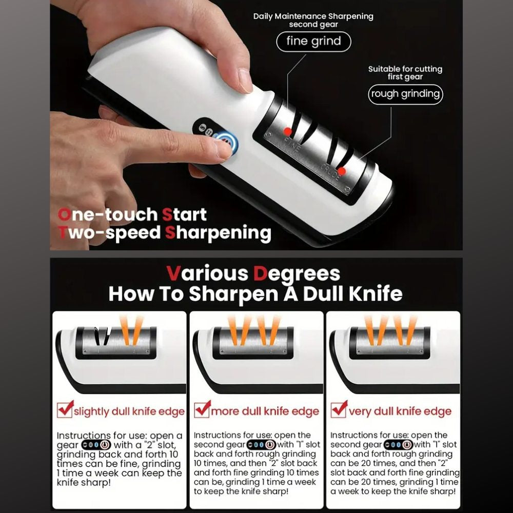 Rechargeable Knife Sharpener