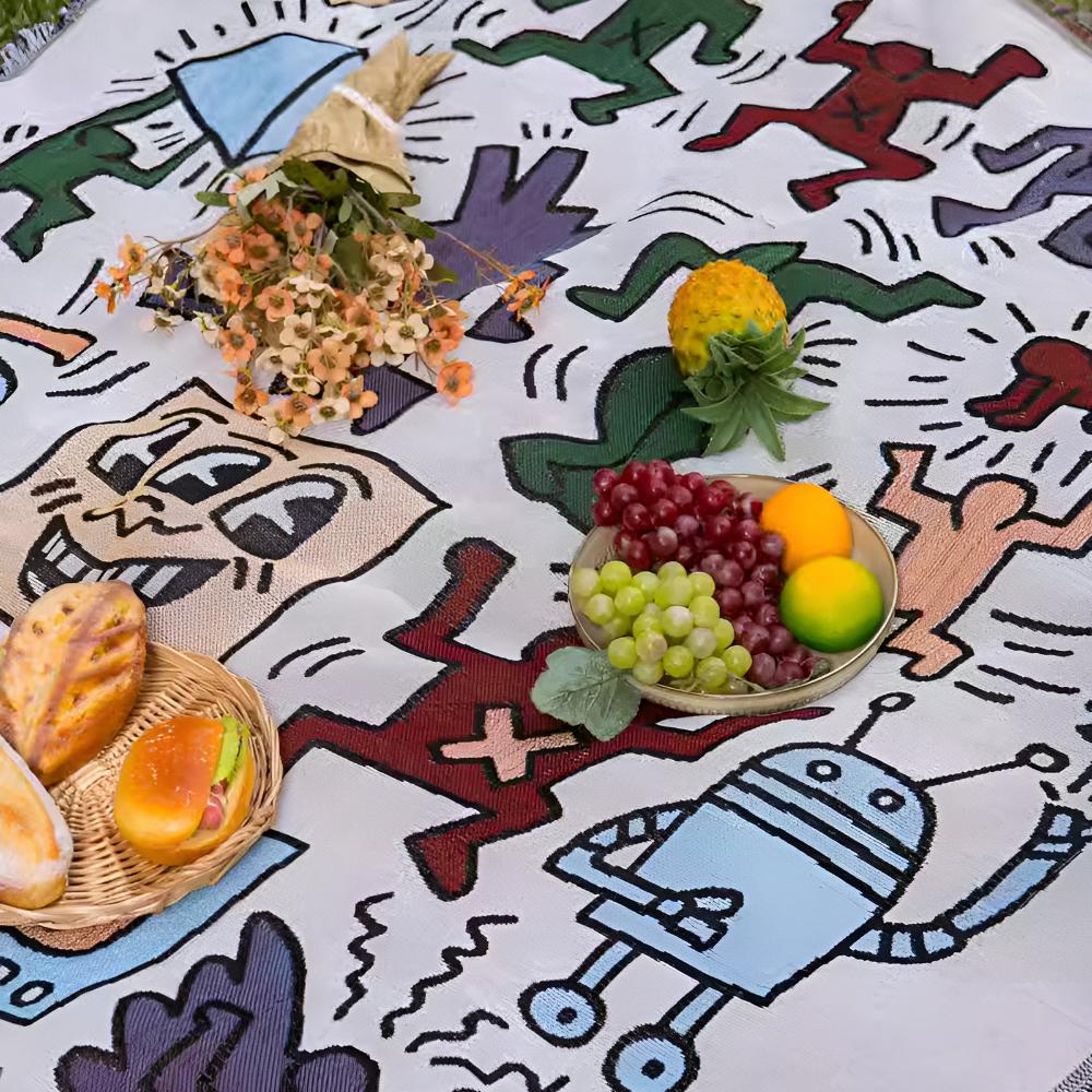 BowLift | Bold Expressions Tassel Blanket