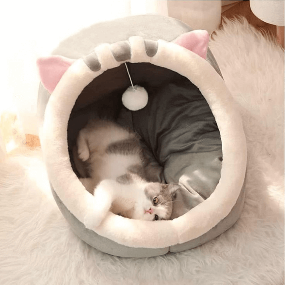 Soft Snuggle Cat Cave