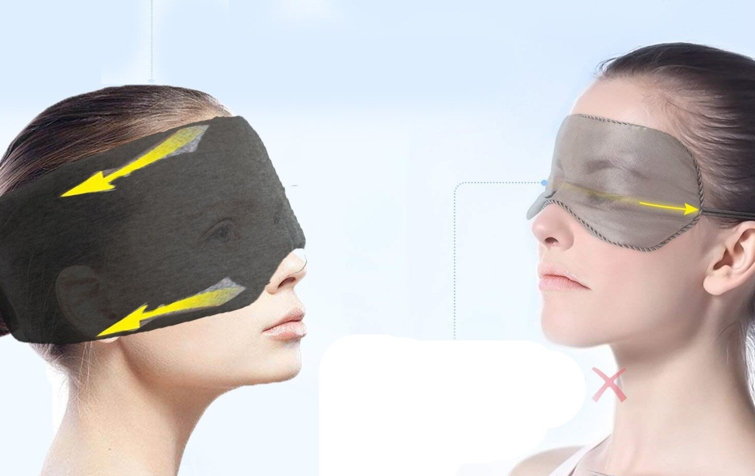 BowLift | Headphones For Sleeping, Bluetooth Sleep Headphones, Wireless Sleep Headphones, Bluetooth Sleep Mask, Sleep Mask with Headphones