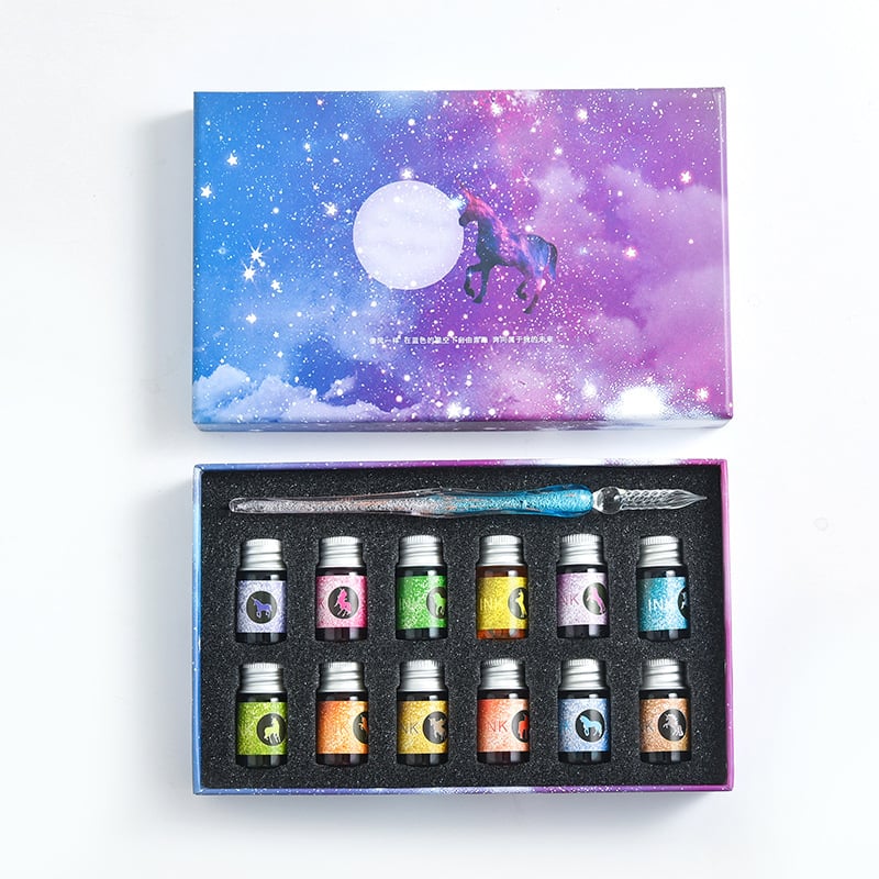 BowLift | Calligraphy Glass Dip Pen Ink Set