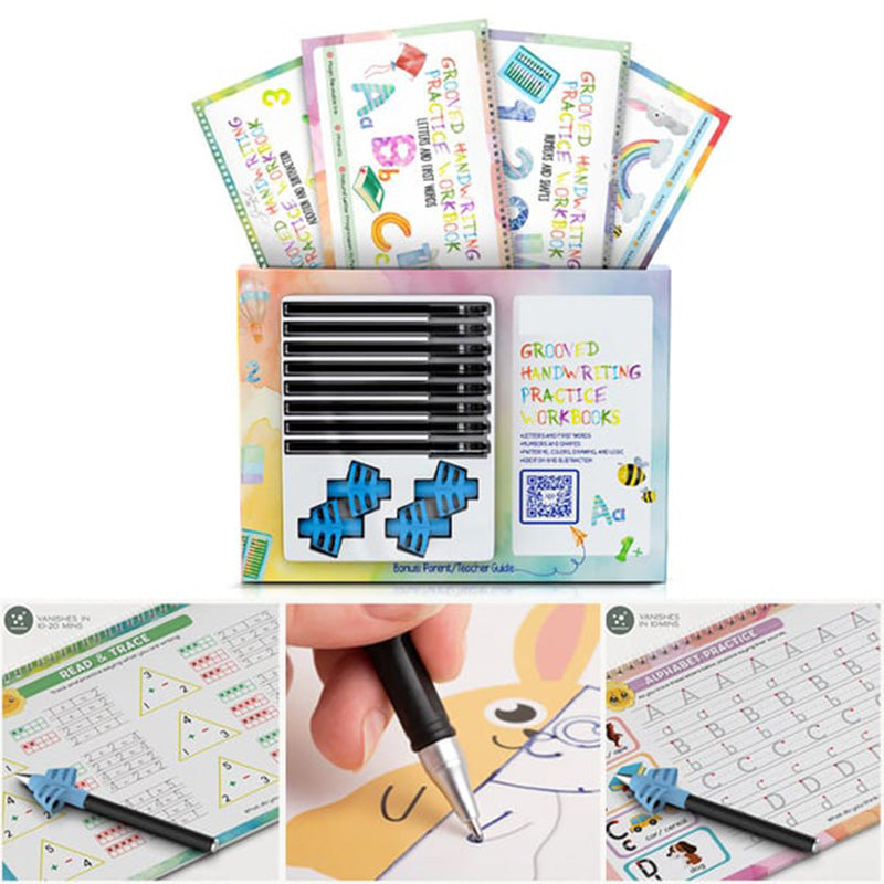 BowLift | Reusable ribbed handwriting workbooks