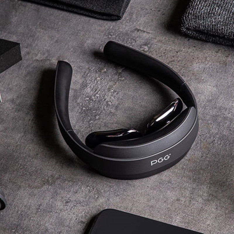 BowLift | Foldable Wireless Smart Neck Massager with Heating Function, 5 Massage Modes and Low-frequency Pulse Technology, for Neck, Muscle, Shoulder & Cervical Pain Relief