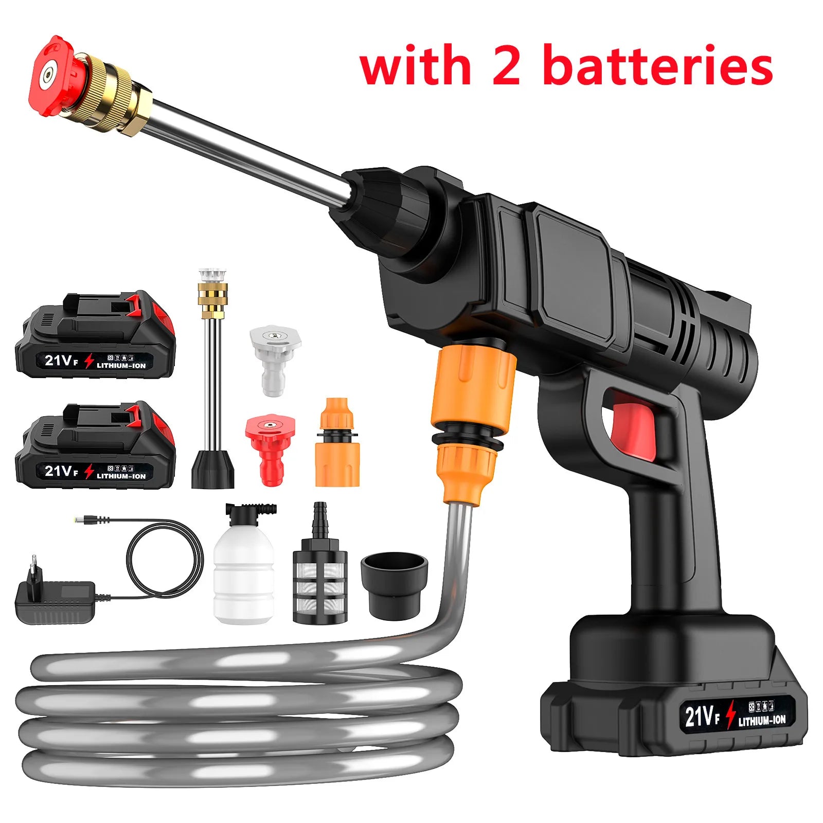 BowLift | Cordless High Pressure Washer – Portable Jet Cleaner with Lithium Battery & Adjustable Nozzle