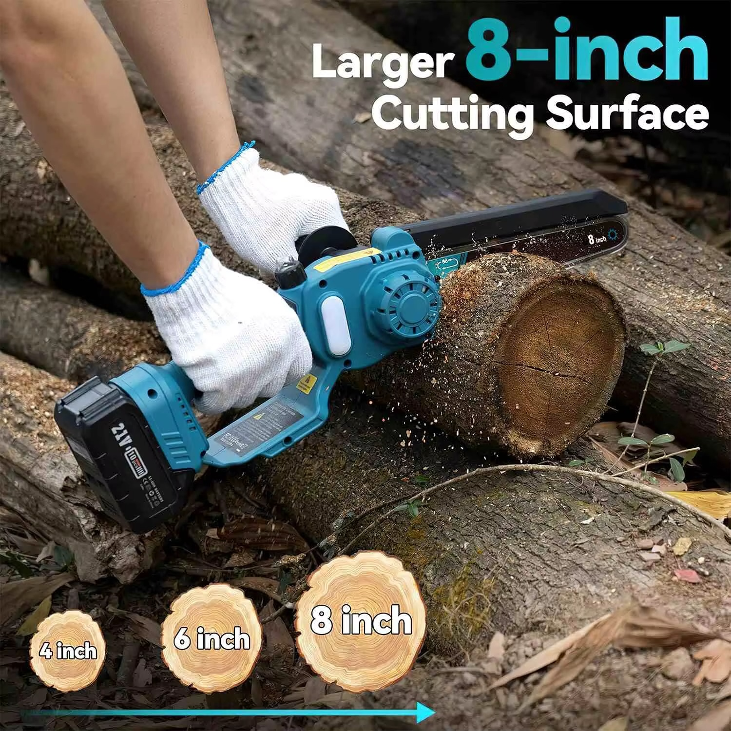 BowLift | 2-in-1 Cordless Chainsaw & Pole Saw