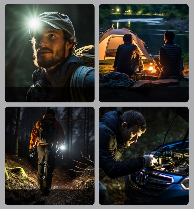 BowLift | Compact And Portable High-Intensity Dual Light Source EDC Magnetic Flashlight