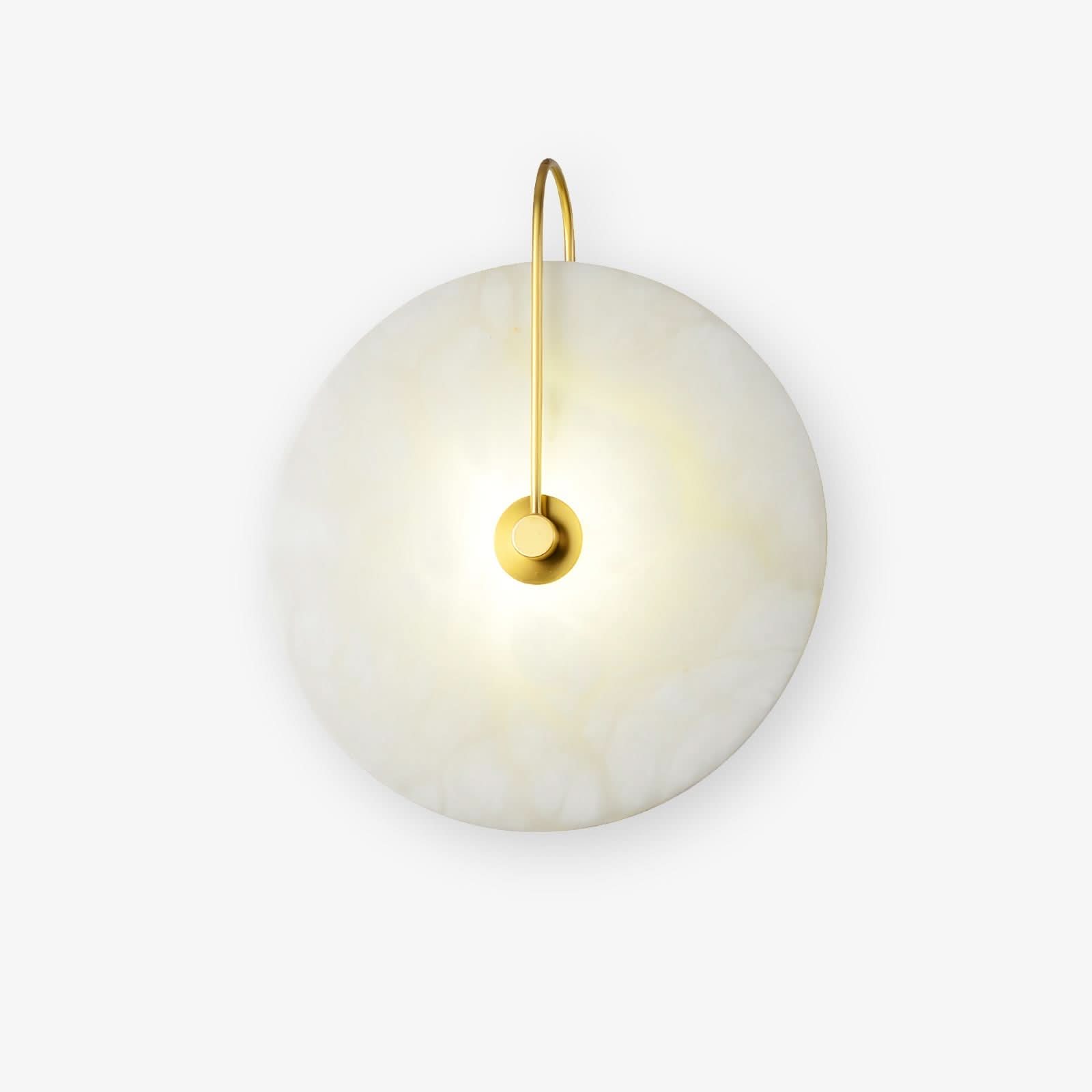 BowLift | Alabaster LED Wall Lamp – Modern Ambient Lighting