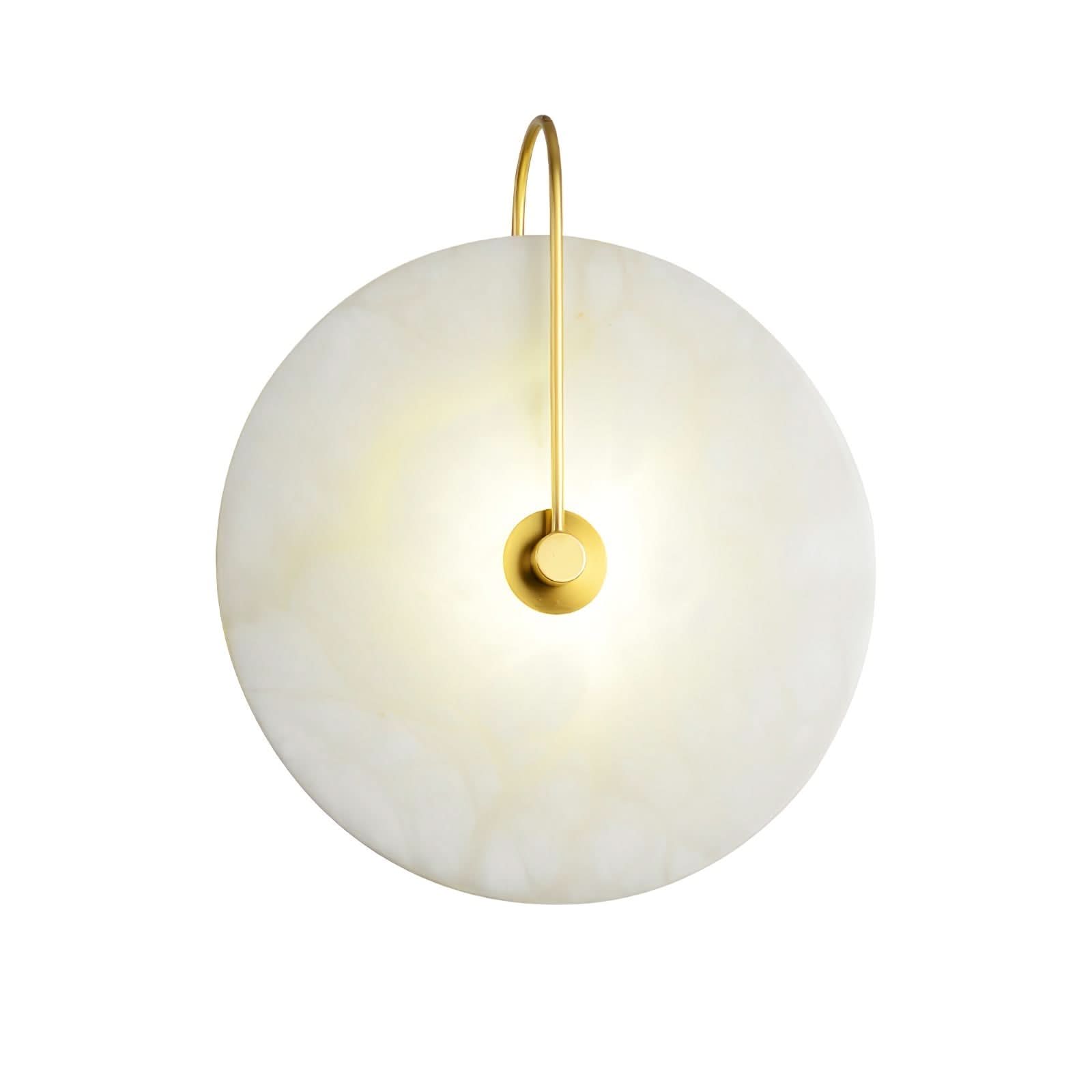 BowLift | Alabaster LED Wall Lamp – Modern Ambient Lighting