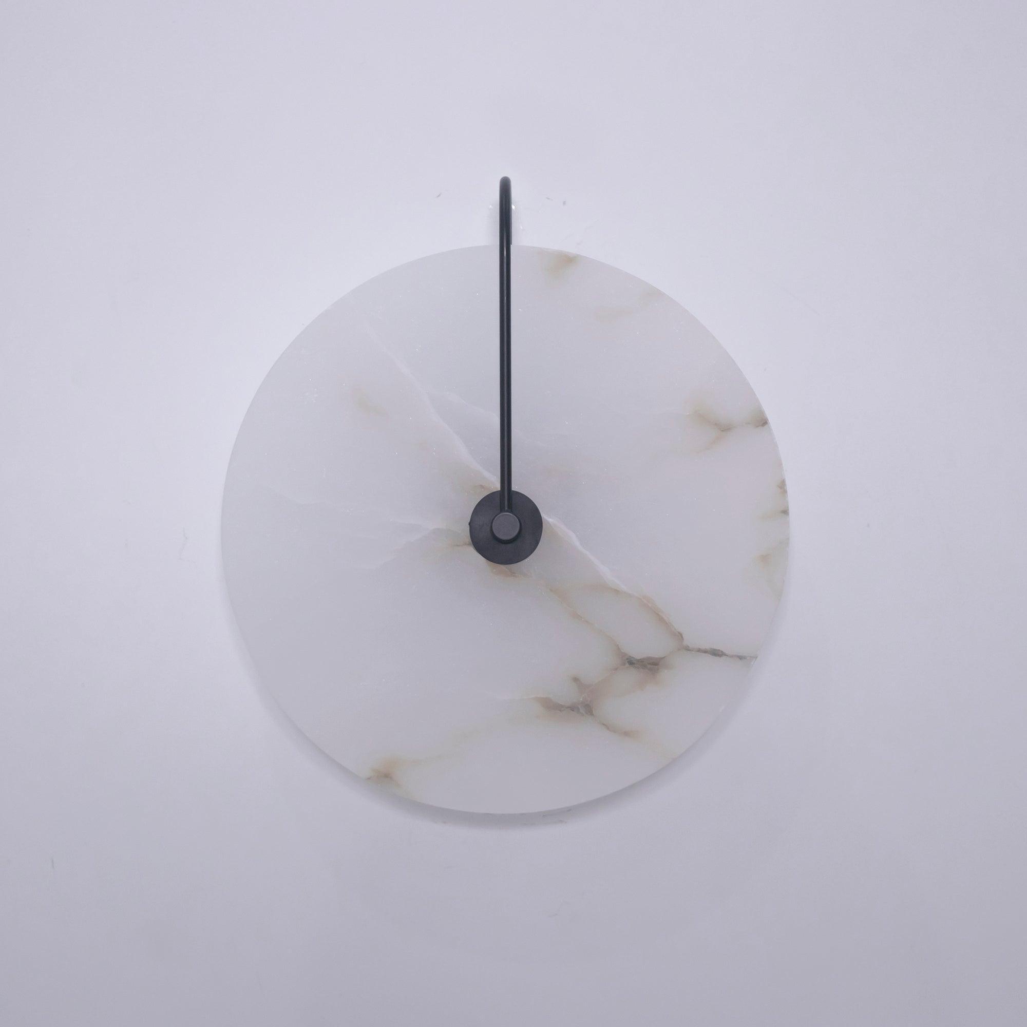 BowLift | White Alabaster Wall Lamp