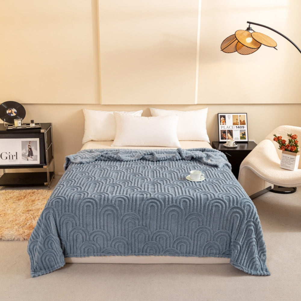 BowLift | Almira Roman Luxe Soft Plush Blanket