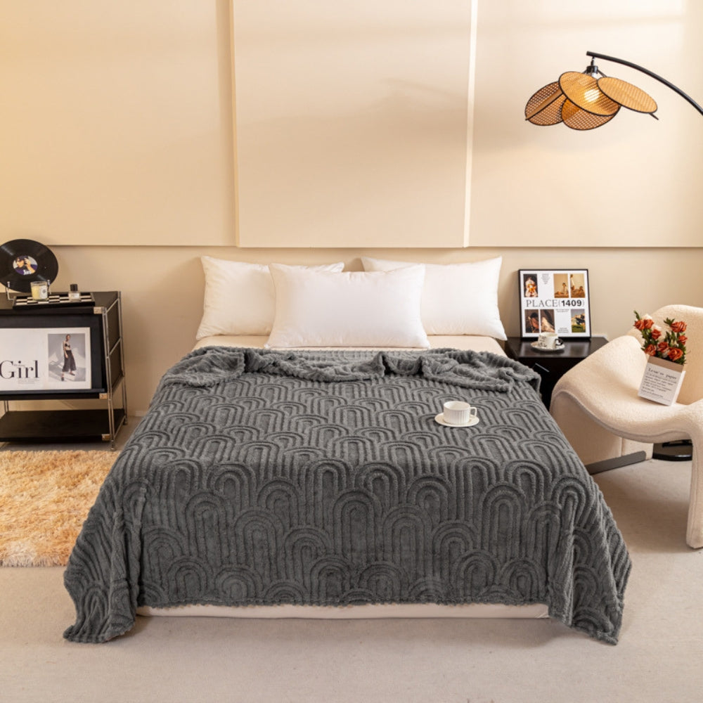 BowLift | Almira Roman Luxe Soft Plush Blanket