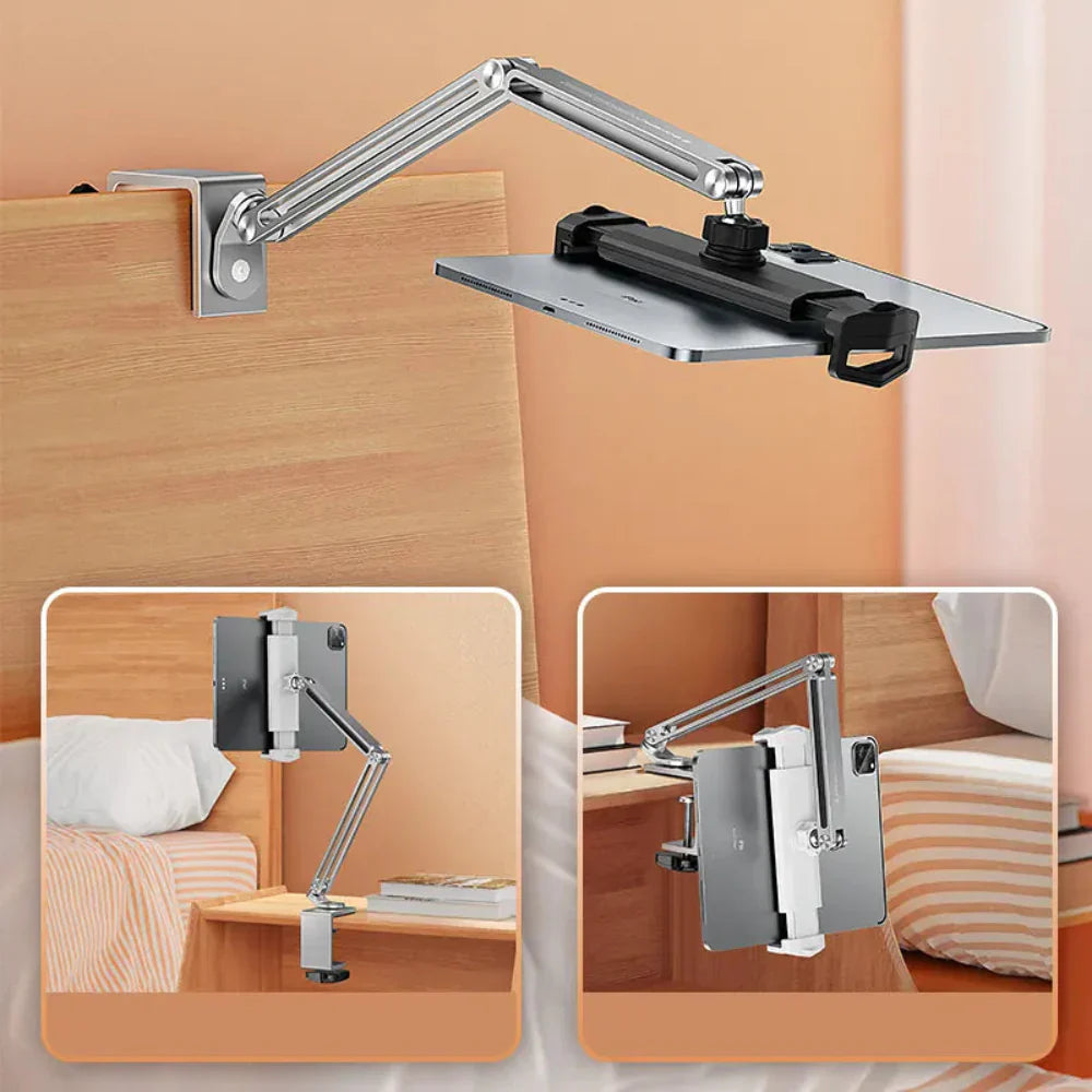 BowLift | Altivo – 360° Adjustable Aluminium Stand for Tablets & Smartphones