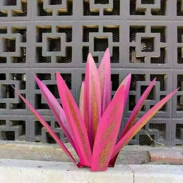 BowLift | Anti-Rust Metal Agave Plant – Lively Garden Decoration