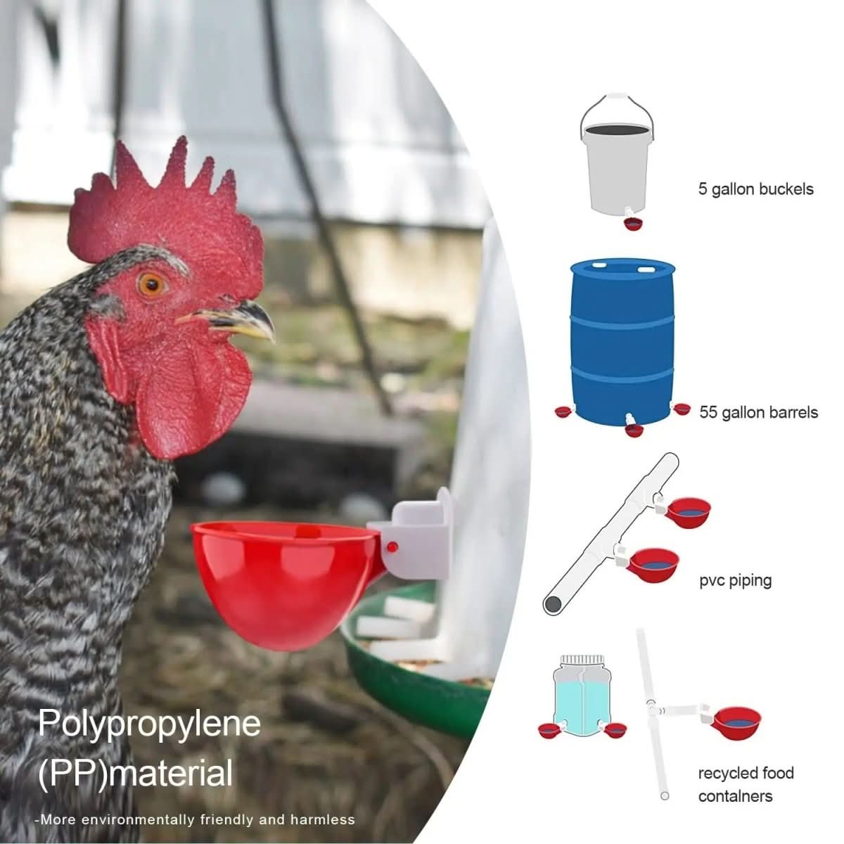 BowLift | Automatic Chicken Waterer for Healthy Flocks
