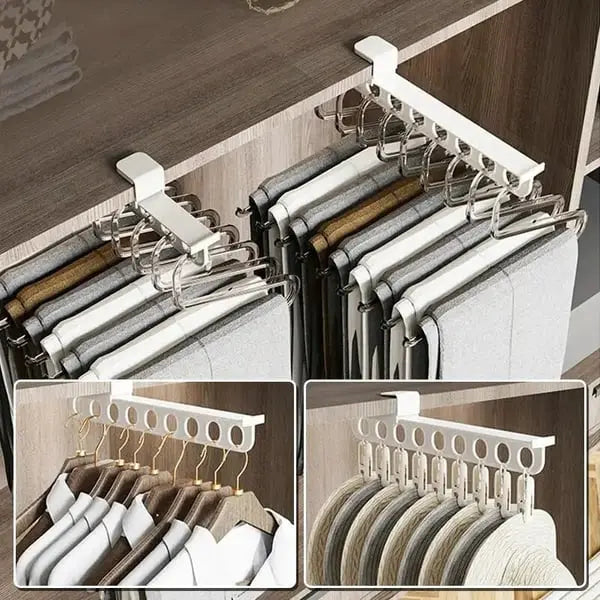 BowLift | Extendable Trouser Holder for Wardrobes – Buy 1, Secure 1!