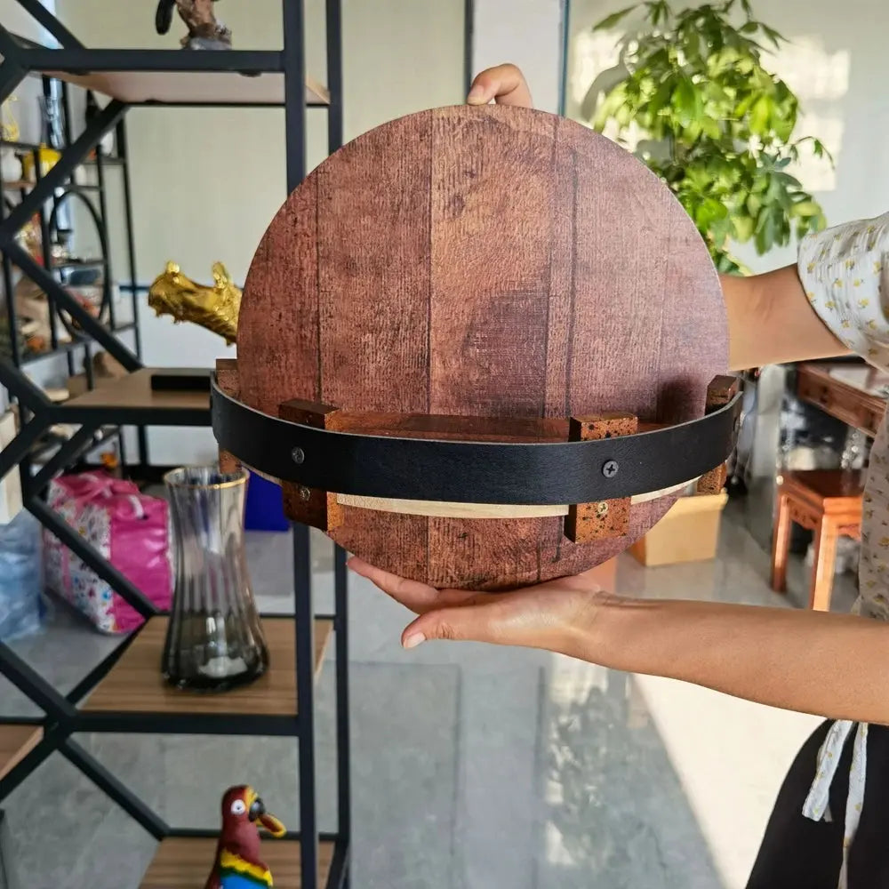 BowLift | Authentic Wall Bottle Holder made of Wood