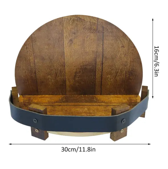 BowLift | Authentic Wall Bottle Holder made of Wood