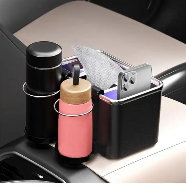 BowLift | Car Armrest Box with Cup Holder – Comfort on the go