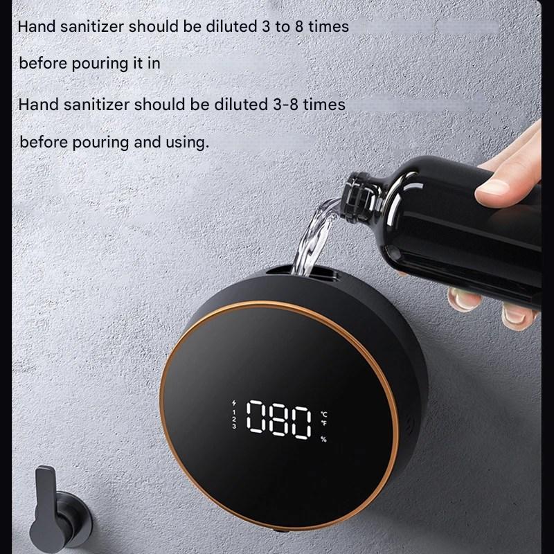 BowLift | Cleon 5-in-1 Smart Automatic Soap Dispenser with LED Display – Touchless, Rechargeable & Wall-Mountable