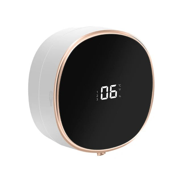 BowLift | Cleon 5-in-1 Smart Automatic Soap Dispenser with LED Display – Touchless, Rechargeable & Wall-Mountable