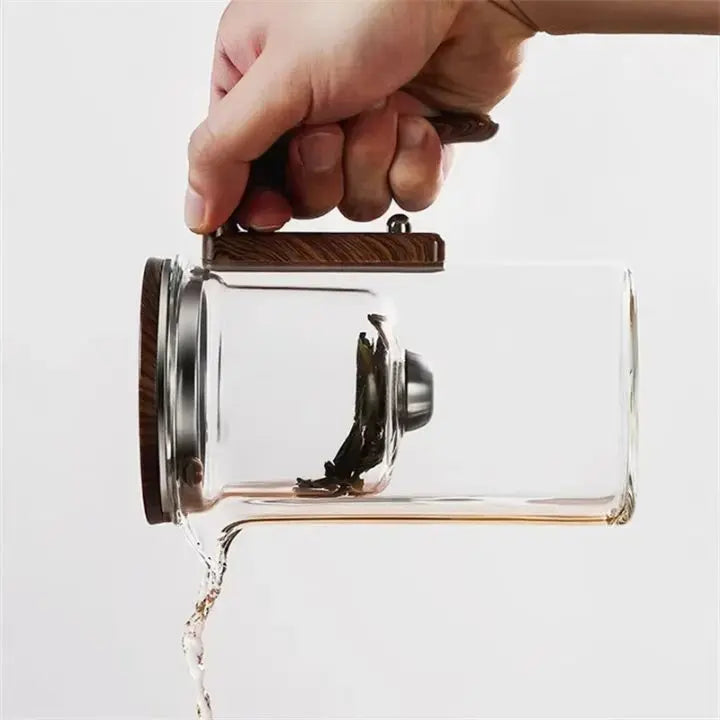 BowLift | Automatic Glass Teapot – Drip-Free for Perfect Tea