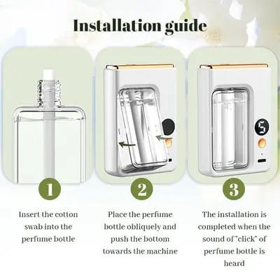 BowLift | Automatic Aromatherapy Diffuser – 5-level Timer with Highly Pure Essential Oil