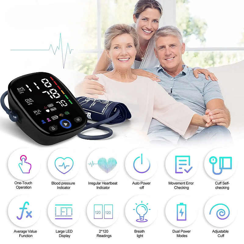 BowLift | Blood Pressure Monitor with LED Display