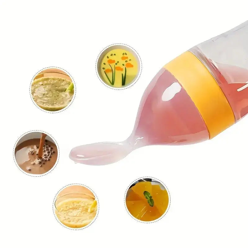 BowLift | Baby bottle with dosing spoon – Safe & practical feeding porridge