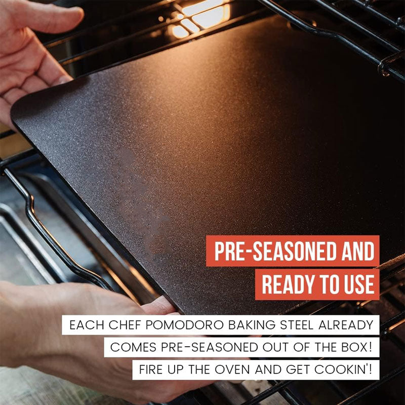 BowLift | Pizza Steel For Oven, Baking Steel, Steel Pizza Stone For Grill And Oven, Original Bread Baking Steel