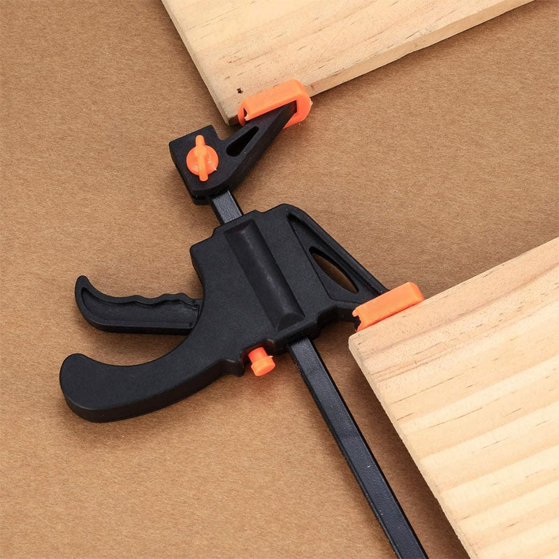 BowLift | 5 Pcs 4 Inch Bar Clamps for Woodworking for spread clamp parts for welding gluing or woodwork projects