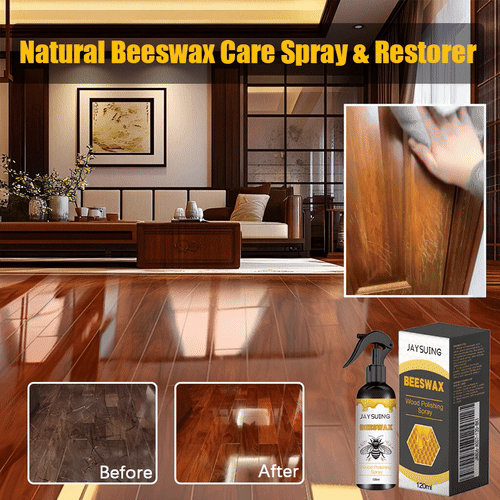BowLift | Beeswax Wood Care Spray – Natural Furniture Care with Long-Lasting Shine