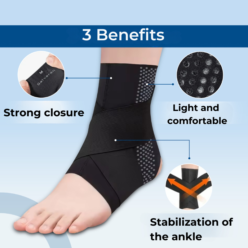 BowLift | Ankle Support Brace | Lightweight, Breathable & Designed for Athletes in Sports Shoes