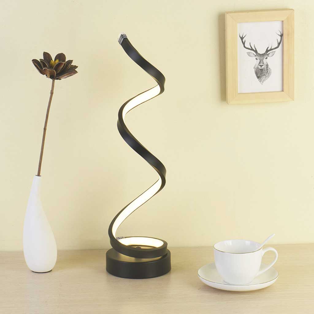 BowLift | LED Table Lamp Modern Spiral Design