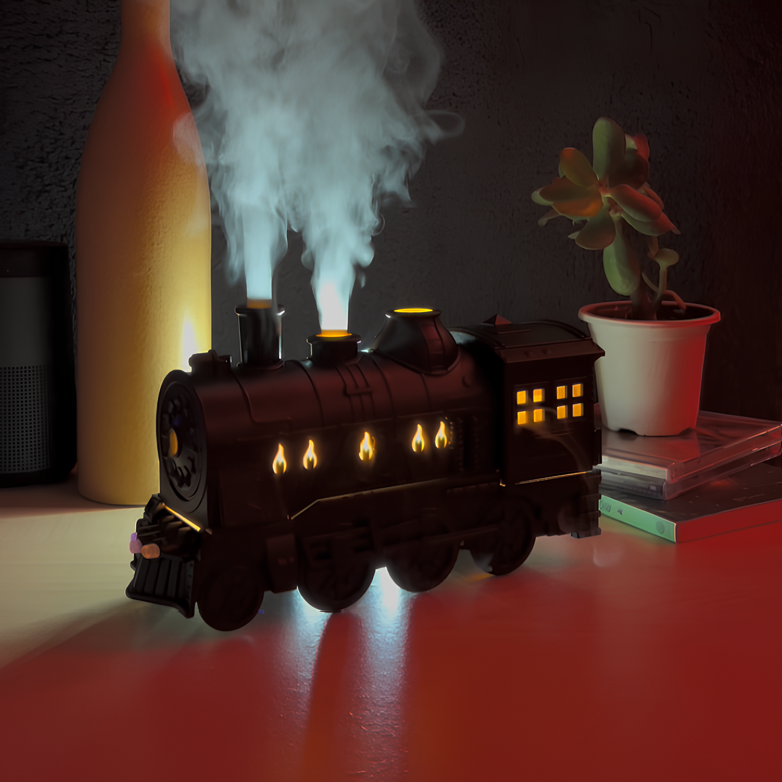 BowLift | Aromatherapy Diffuser Vintage Train Humidifier