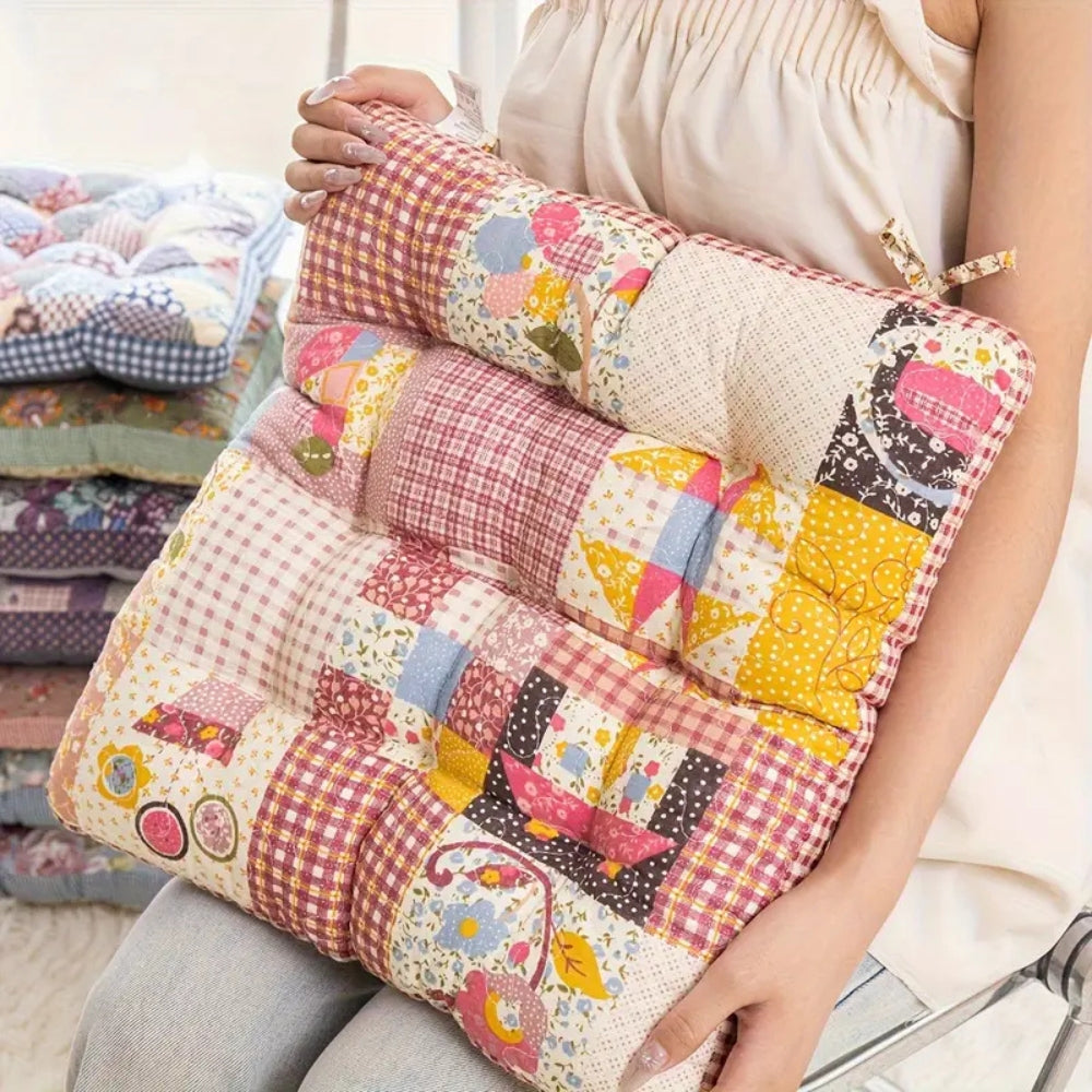 BowLift | Boho Floral Thick Seat Cushions