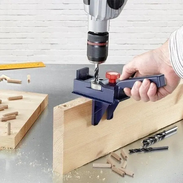 BowLift | Drill and Anchor Aid – Precise Connections for E-, L-, T- & Miter Joints