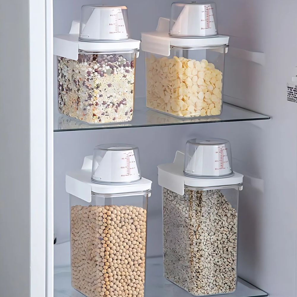BowLift | Clear Cereal and Grain Organizer