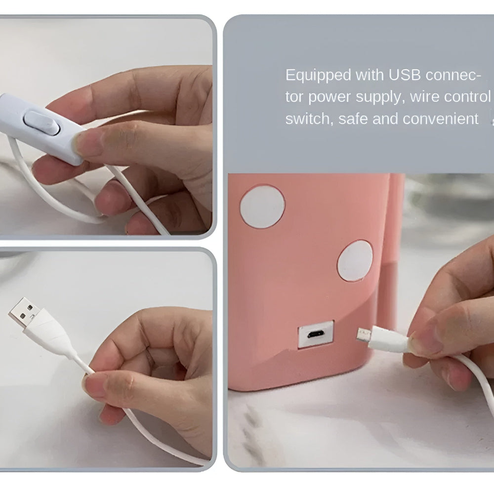 BowLift | BubbleFairies Table Lamp – Enchanting Quartet Cartoon Girl Figurine Light