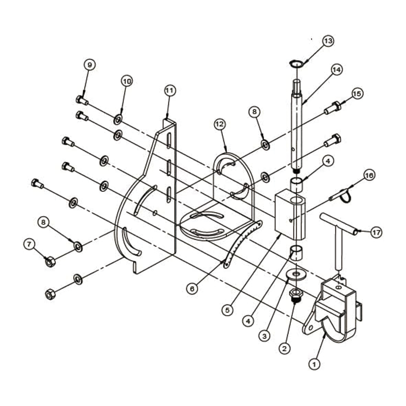 BowLift | Tube Notcher Kit 60 Degree Pipe Tubing Notcher,2 Inch Hole Saw,for cutting holes through Metal, Wood, Plastic.