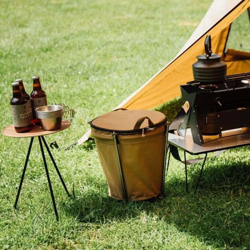 BowLift | Foldable Outdoor Trash Can for Camping & Festivals