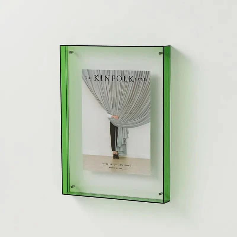 BowLift | Colorful Transparent Acrylic Photo Frame for Vivid Memories