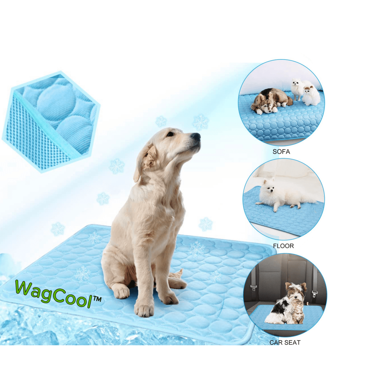 BowLift | Cooling dog mat for instant refreshment & comfort