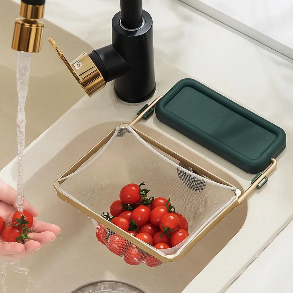 BowLift | Collapsible Sink Waste Catcher for a Clean Kitchen