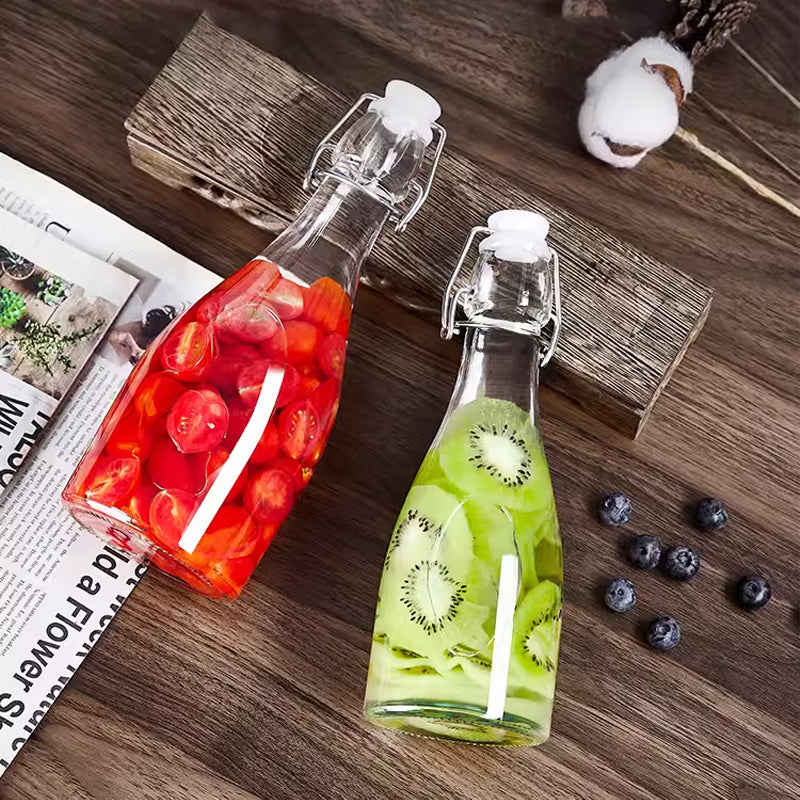 BowLift | Lock Fruit Wine Glass Bottle, Buckle Juice Drink Bottle, Sealed Can, High-End Lidded Grape Red And White Wine Bottle
