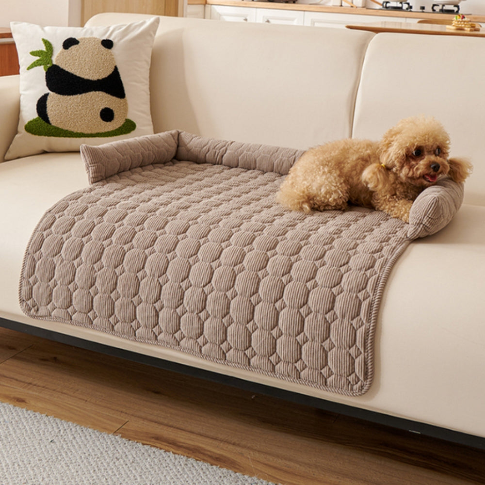 BowLift | Canine Non-Slip Bolster Pet Quilted Bed
