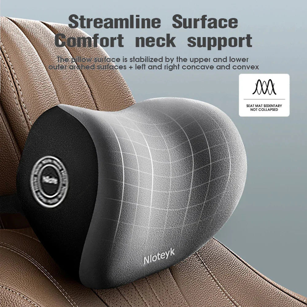BowLift | Car Lumbar Support Back Cushion and Neck Pillow