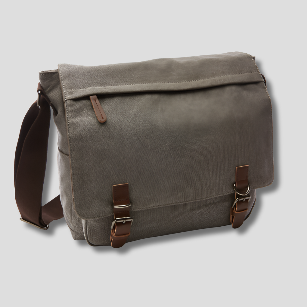 BowLift | Carlos – Rugged Men’s Shoulder Bag for Everyday Use | Durable Canvas Crossbody Bag