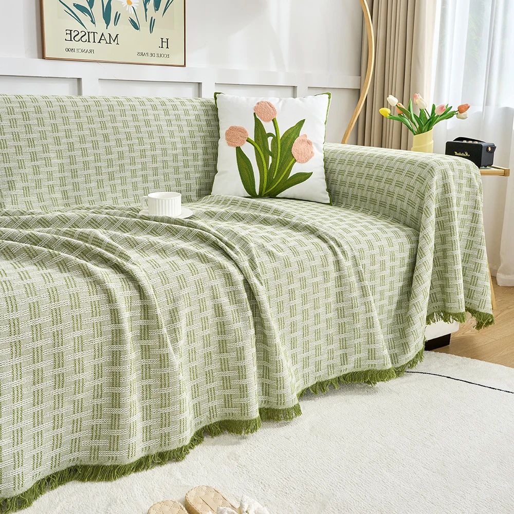 BowLift | Casa Serene Geometric Sofa Cover