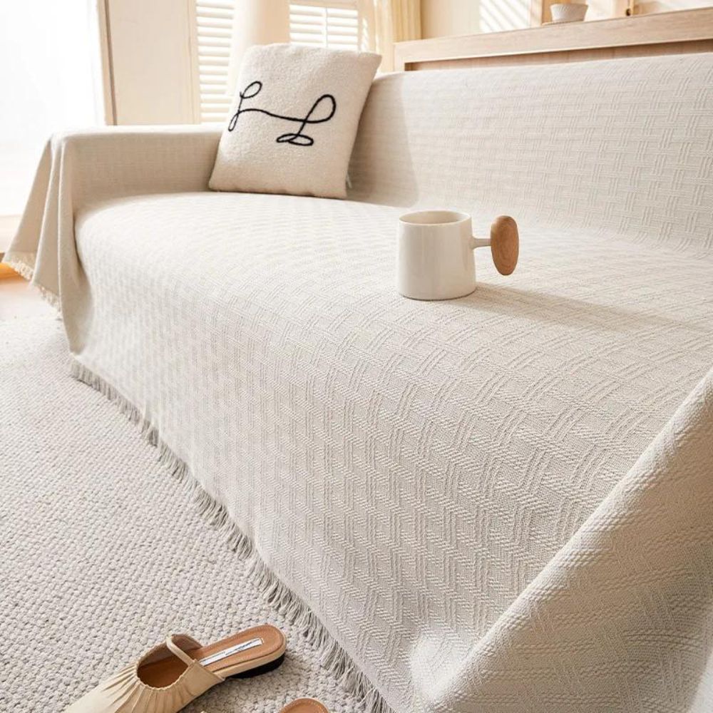 BowLift | Casa Serene Geometric Sofa Cover