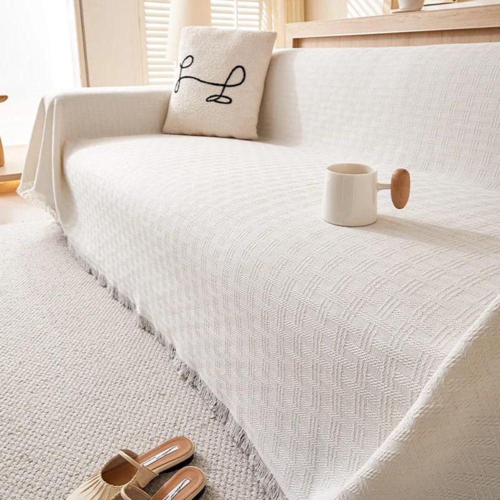 BowLift | Casa Serene Geometric Sofa Cover